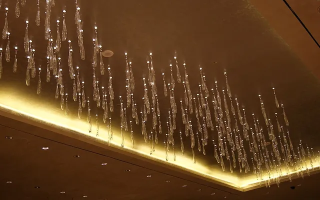 Luci all’ingresso di un casinò